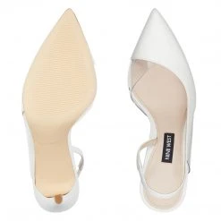 Nine West Heels Toffee Half D'Orsay Pumps