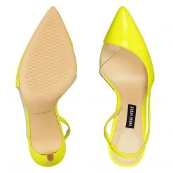 Nine West Heels Toffee Half D'Orsay Pumps 7 Nine West Heels Toffee Half D'Orsay Pumps