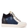 Nine West Shoes Tons High Top Hidden Wedge Sneakers