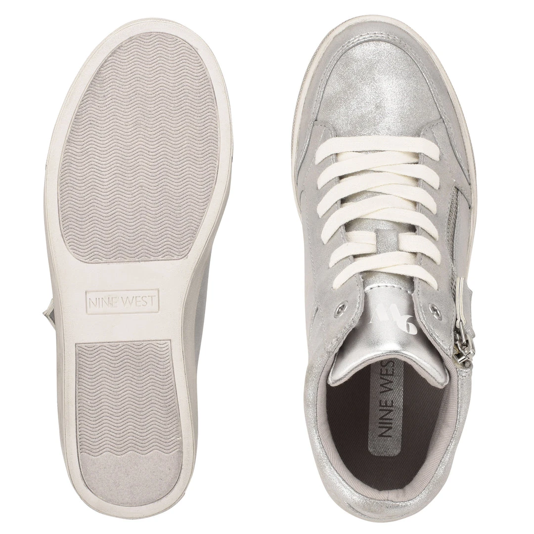 Nine West Tons High Top Hidden Wedge Sneakers Metallic Mindset 7 Nine West Tons High Top Hidden Wedge Sneakers Metallic Mindset