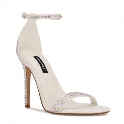 Nine West Metallic Mindset Toria Ankle Strap Sandals