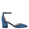 Nine West Trini Ankle Strap Block Heel Pumps 1 Nine West Trini Ankle Strap Block Heel Pumps