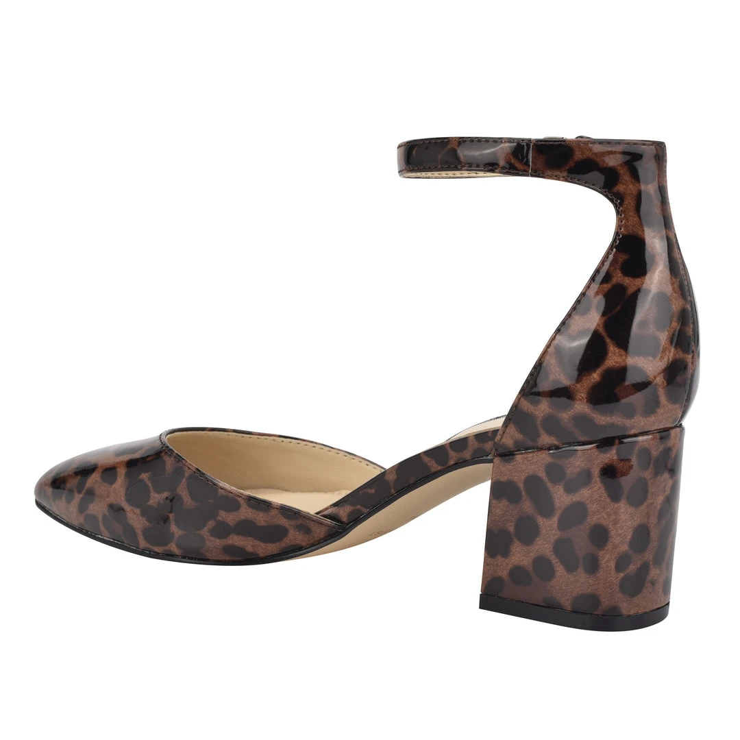 Nine West Trini Ankle Strap Block Heel Pumps Heels 5 Nine West Trini Ankle Strap Block Heel Pumps Heels