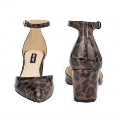 Nine West Trini Ankle Strap Block Heel Pumps Heels 12 Nine West Trini Ankle Strap Block Heel Pumps Heels