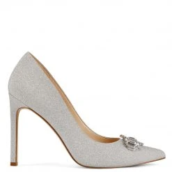 Nine West Metallic Mindset Trulove Pointy Toe Pumps