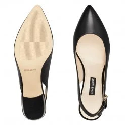 Nine West Heels Tulip Block Heel Slingback Pumps 7 Nine West Heels Tulip Block Heel Slingback Pumps