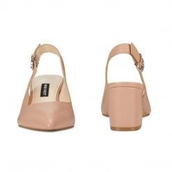 Nine West Tulip Block Heel Slingback Pumps Heels 12 Nine West Tulip Block Heel Slingback Pumps Heels