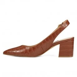 Nine West Heels Tulip Block Heel Slingback Pumps 5 Nine West Heels Tulip Block Heel Slingback Pumps