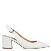 Nine West Heels Tulip Block Heel Slingback Pumps 2 Nine West Heels Tulip Block Heel Slingback Pumps