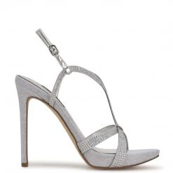 Nine West High Impact Platforms Ulliy Heeled Dress Sandals