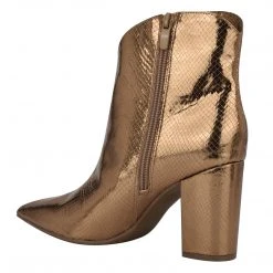 Nine West Metallic Mindset Umay Western Booties 10 Nine West Metallic Mindset Umay Western Booties