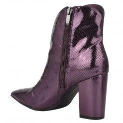 Nine West Metallic Mindset Umay Western Booties