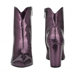 Nine West Metallic Mindset Umay Western Booties