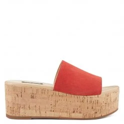 Nine West Vale Platform Slide Sandals Weave Got You