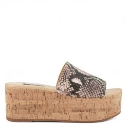Nine West Weave Got You Vale Platform Slide Sandals