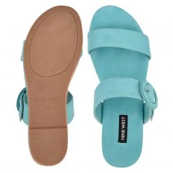 Nine West Very Platform Slide Sandals Weave Got You