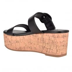 Nine West Very Platform Slide Sandals Weave Got You