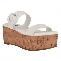 Nine West Very Platform Slide Sandals