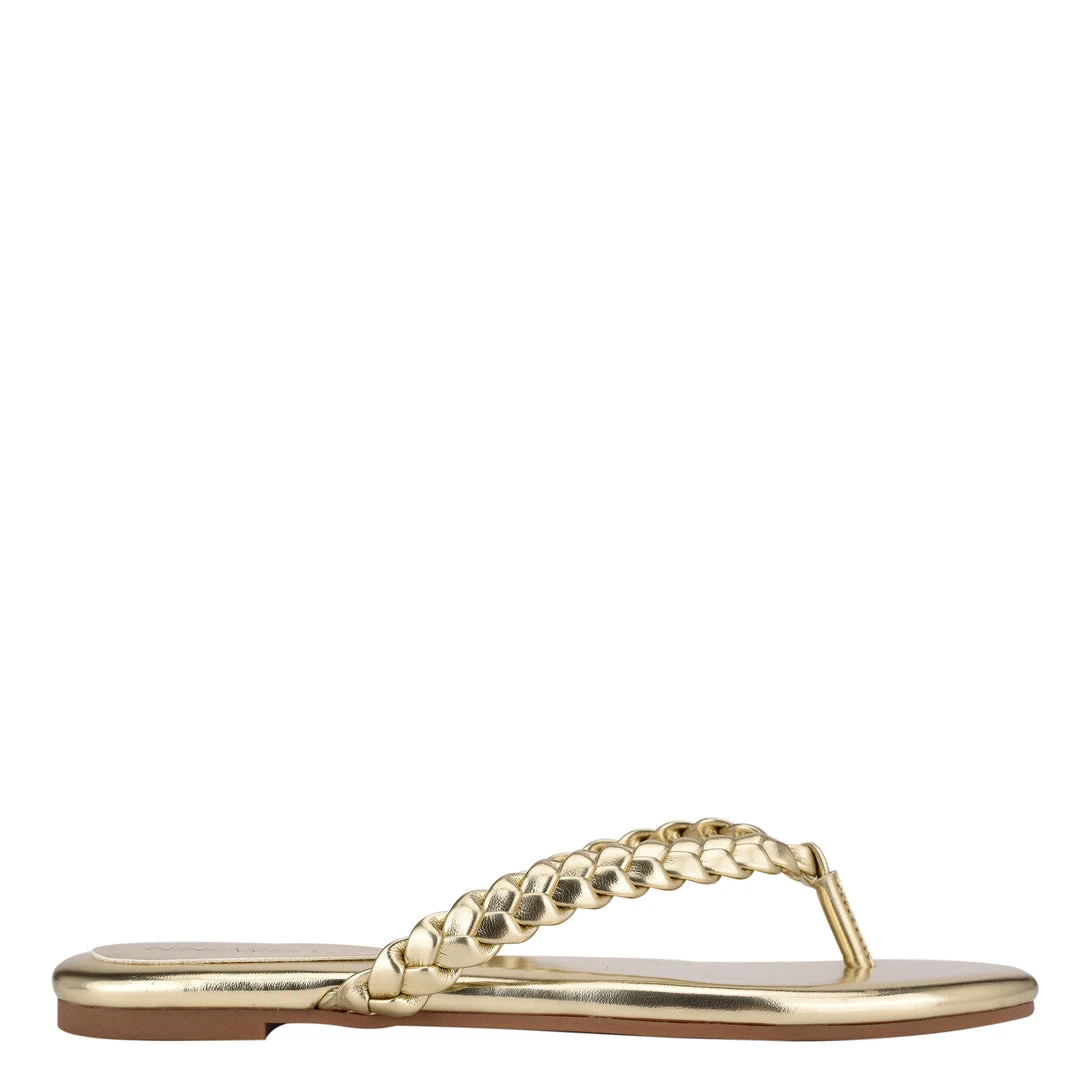 Nine West Metallic Mindset Wantit Flat Slide Sandals Nine West Metallic Mindset Wantit Flat Slide Sandals