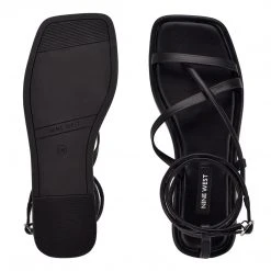 Nine West Waren Strappy Flat Sandals 11 Nine West Waren Strappy Flat Sandals
