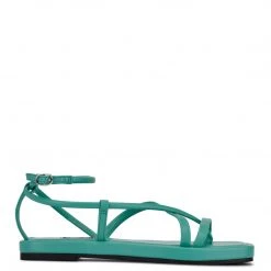 Nine West Waren Strappy Flat Sandals