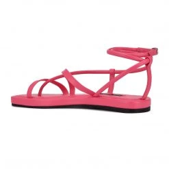 Nine West Waren Strappy Flat Sandals Y2K Revival
