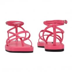 Nine West Waren Strappy Flat Sandals Y2K Revival