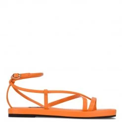 Nine West Waren Strappy Flat Sandals