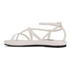 Nine West Shoes Waren Strappy Flat Sandals