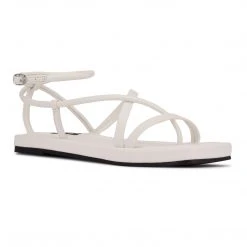 Nine West Shoes Waren Strappy Flat Sandals