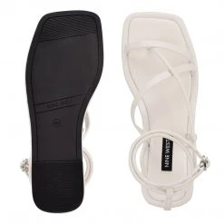 Nine West Shoes Waren Strappy Flat Sandals