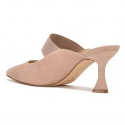 Nine West Watchit Pointy Toe Mules Heel Appeal