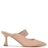 Nine West Watchit Pointy Toe Mules Heel Appeal