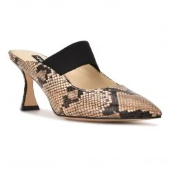 Nine West Watchit Pointy Toe Mules Heel Appeal