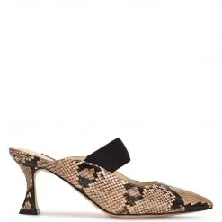 Nine West Watchit Pointy Toe Mules Heel Appeal