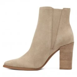 Nine West Heels Watchme Block Heeled Booties 10 Nine West Heels Watchme Block Heeled Booties