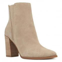 Nine West Heels Watchme Block Heeled Booties 8 Nine West Heels Watchme Block Heeled Booties