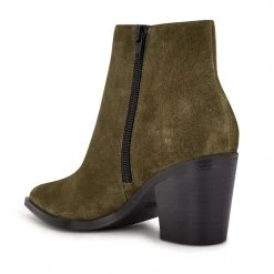 Nine West Wearit Block Heel Booties Heels