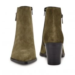 Nine West Wearit Block Heel Booties Heels