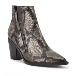 Nine West Metallic Mindset Wearit Block Heel Booties