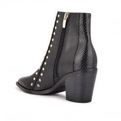 Nine West What Studded Block Heel Booties 9 Nine West What Studded Block Heel Booties