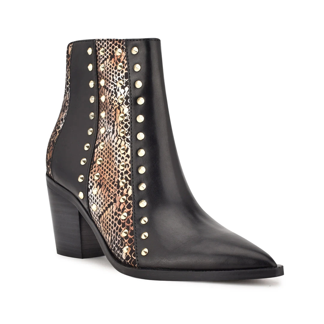 Nine West What Studded Block Heel Booties 4 Nine West What Studded Block Heel Booties