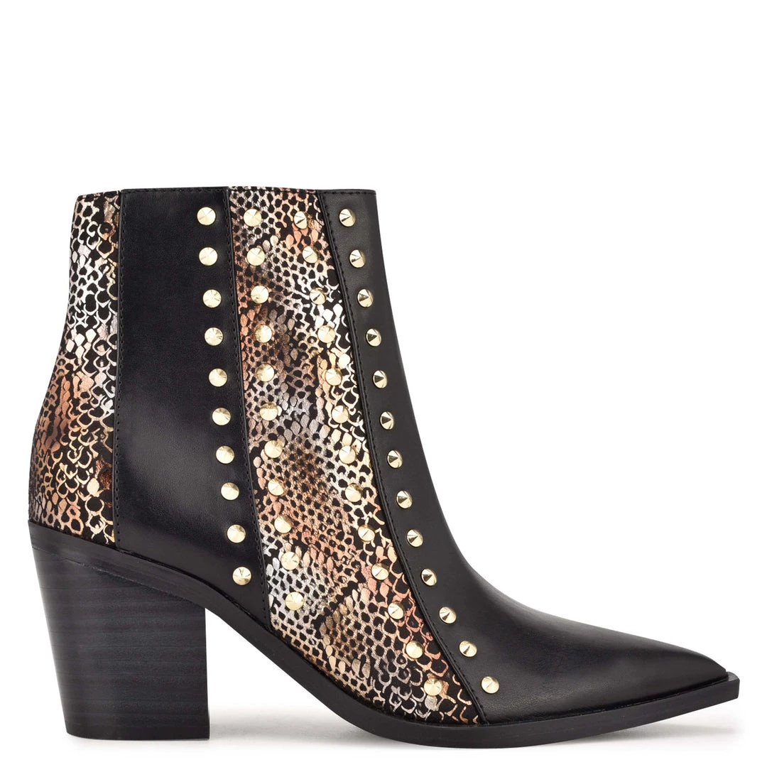 Nine West What Studded Block Heel Booties 3 Nine West What Studded Block Heel Booties