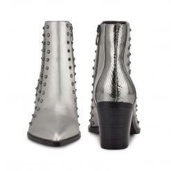 Nine West What Studded Block Heel Booties 10 Nine West What Studded Block Heel Booties