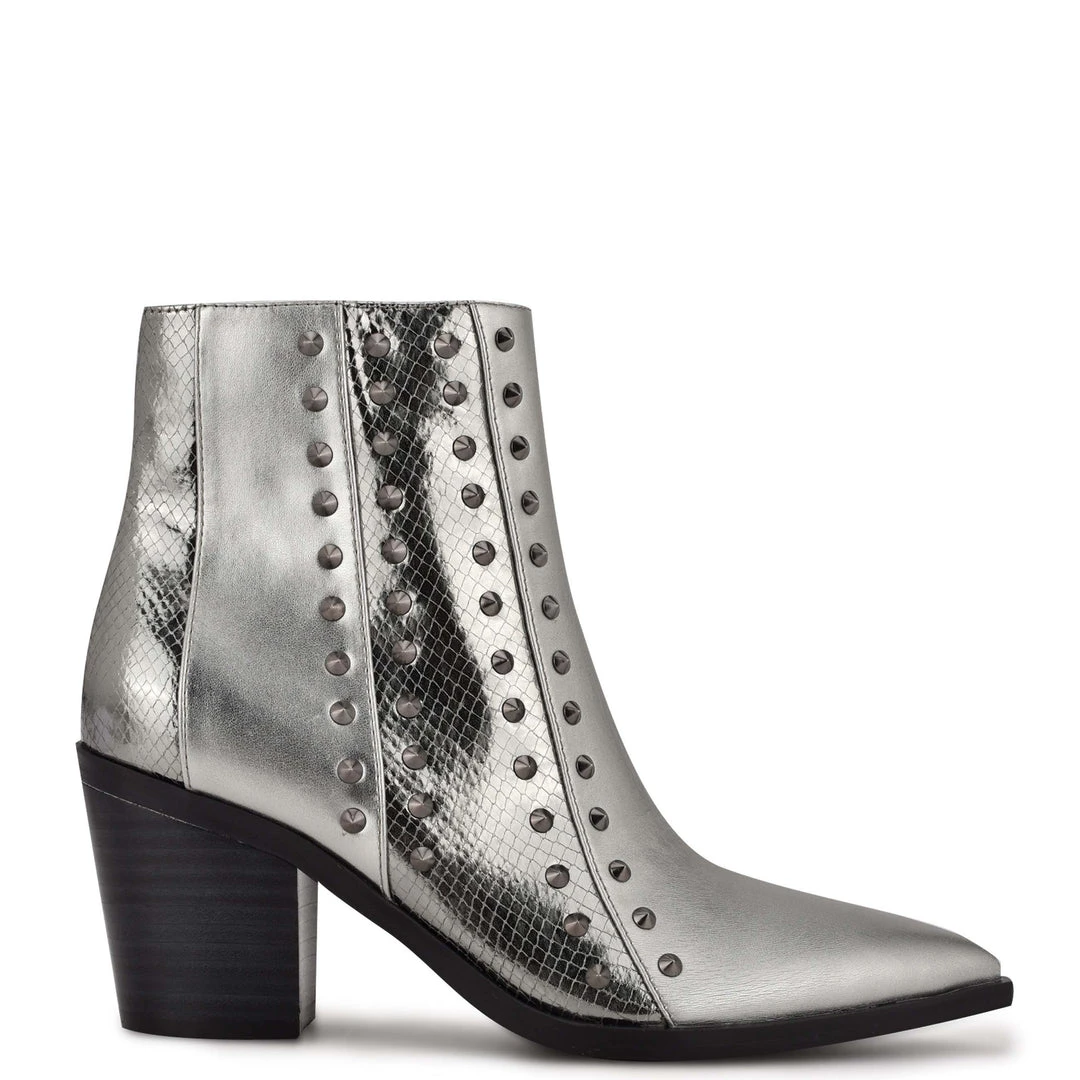 Nine West What Studded Block Heel Booties 3 Nine West What Studded Block Heel Booties