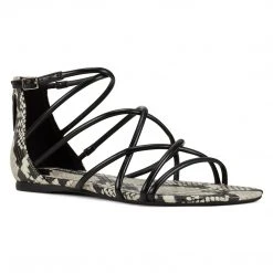 Nine West Whisper Flat Strappy Sandals Flats