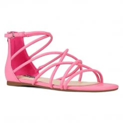 Nine West Whisper Flat Strappy Sandals