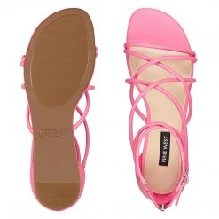 Nine West Whisper Flat Strappy Sandals