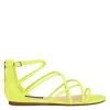 Nine West Color Pop Whisper Flat Strappy Sandals