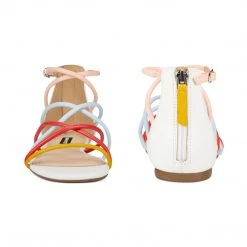 Nine West Flats Whisper Flat Strappy Sandals